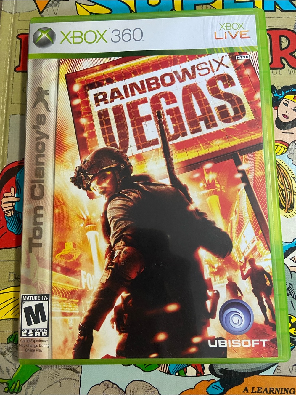 Tom Clancy's Rainbow Six Vegas (Microsoft Xbox 360) Complete
